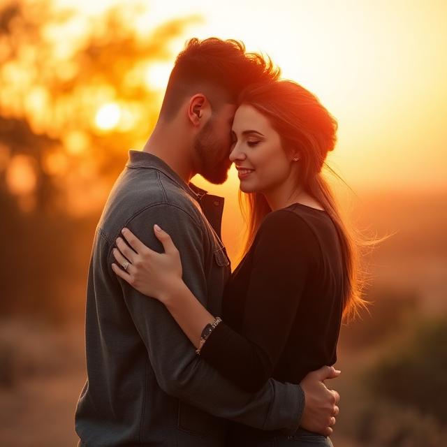 Casal apaixonado